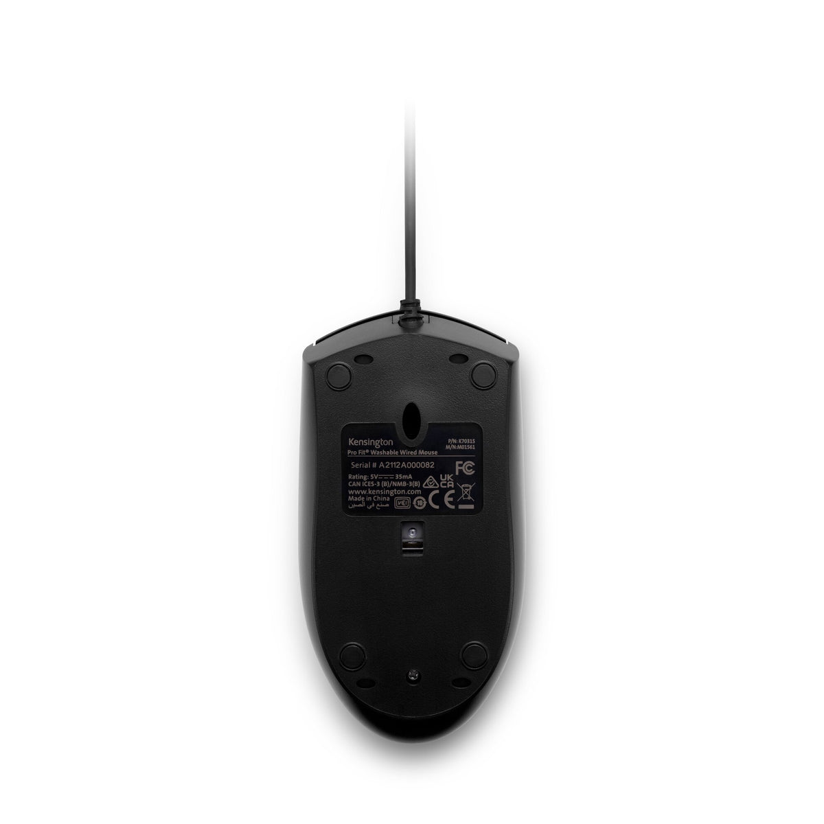 Kensington Souris filaire lavable Pro Fit