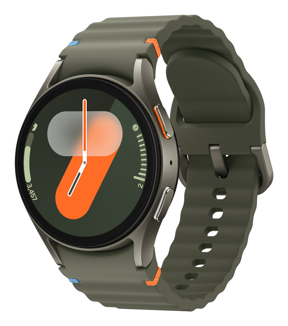 Samsung Samsung Galaxy Watch7 3,3 cm (1.3") AMOLED 40 mm Numérique 432 x 432 pixels Écran tactile 4G Vert Wifi GPS (satellite)