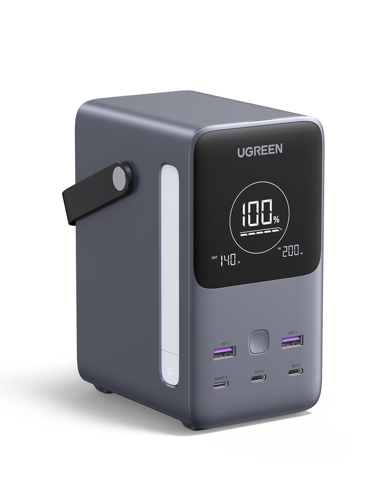 Ugreen Nexode Power Bank 48000 mAh Lithium, Gris - vue 5