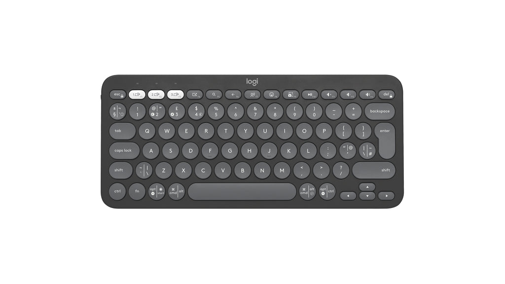 Logitech Pebble Keys 2 K380s Tastatur Saks Trådløs UK