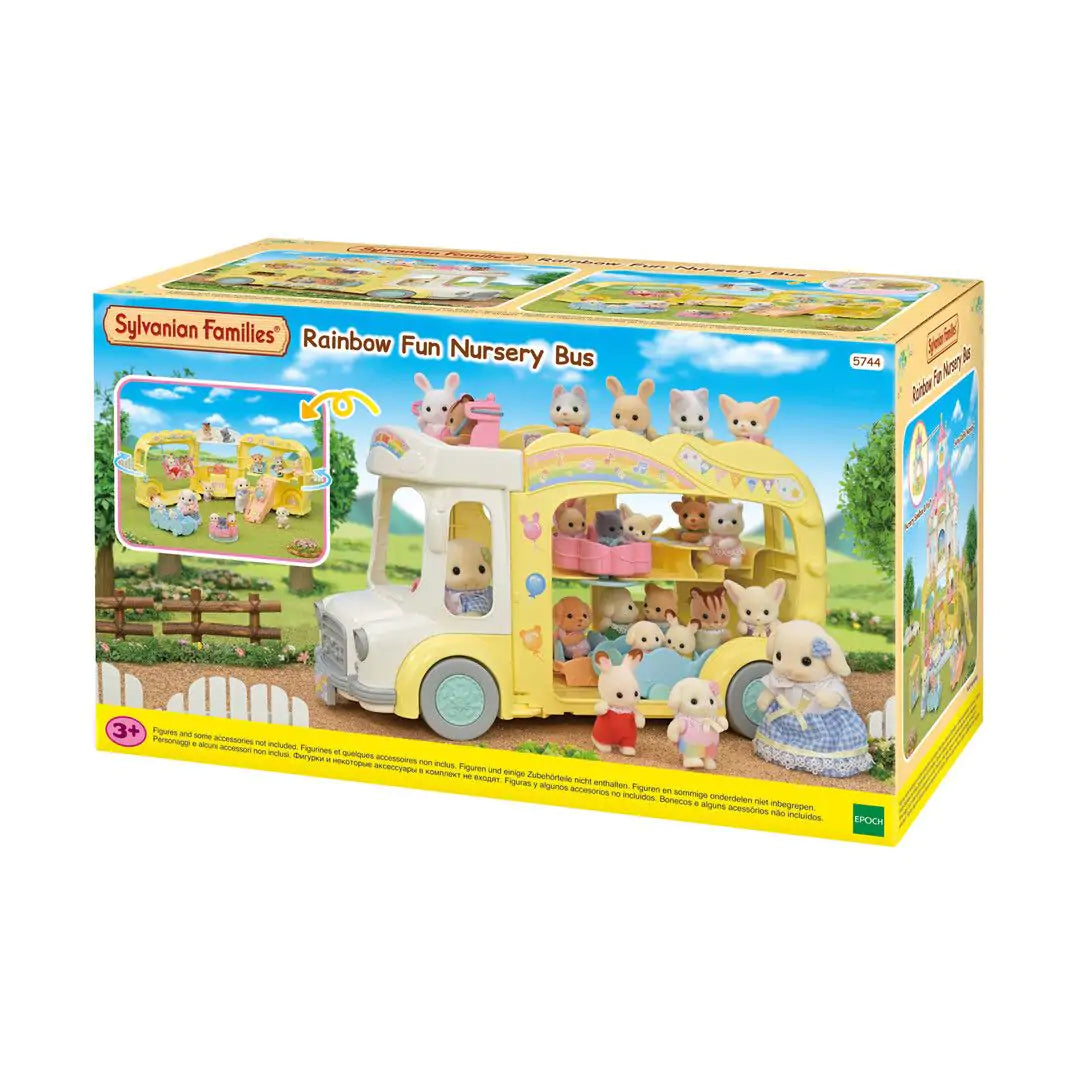 Sylvanian Families Le bus et sa cour de récréation