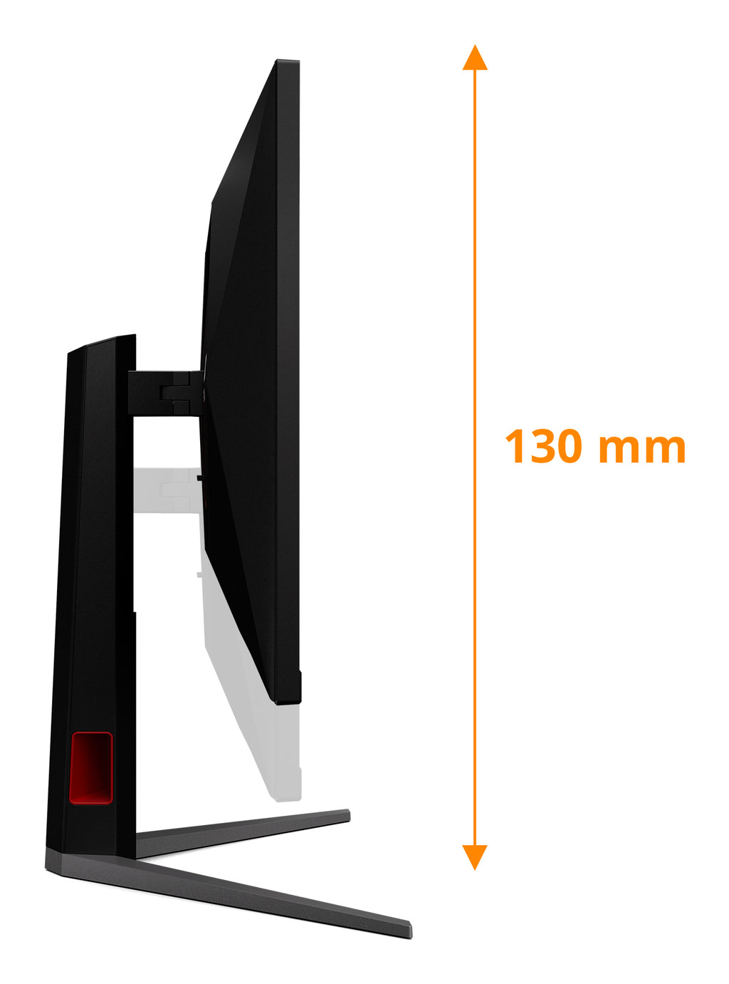AOC G4 U32G4U écran plat de PC 80 cm (31.5") 3840 x 2160 pixels 4K Ultra HD Noir, Rouge