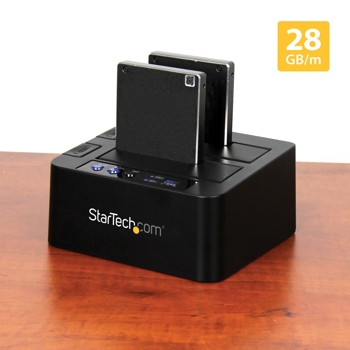 StarTech.com Duplicateur USB 3.1 Autonome pour Disques Durs SATA 2,5" et 3,5", 10 Gb/s