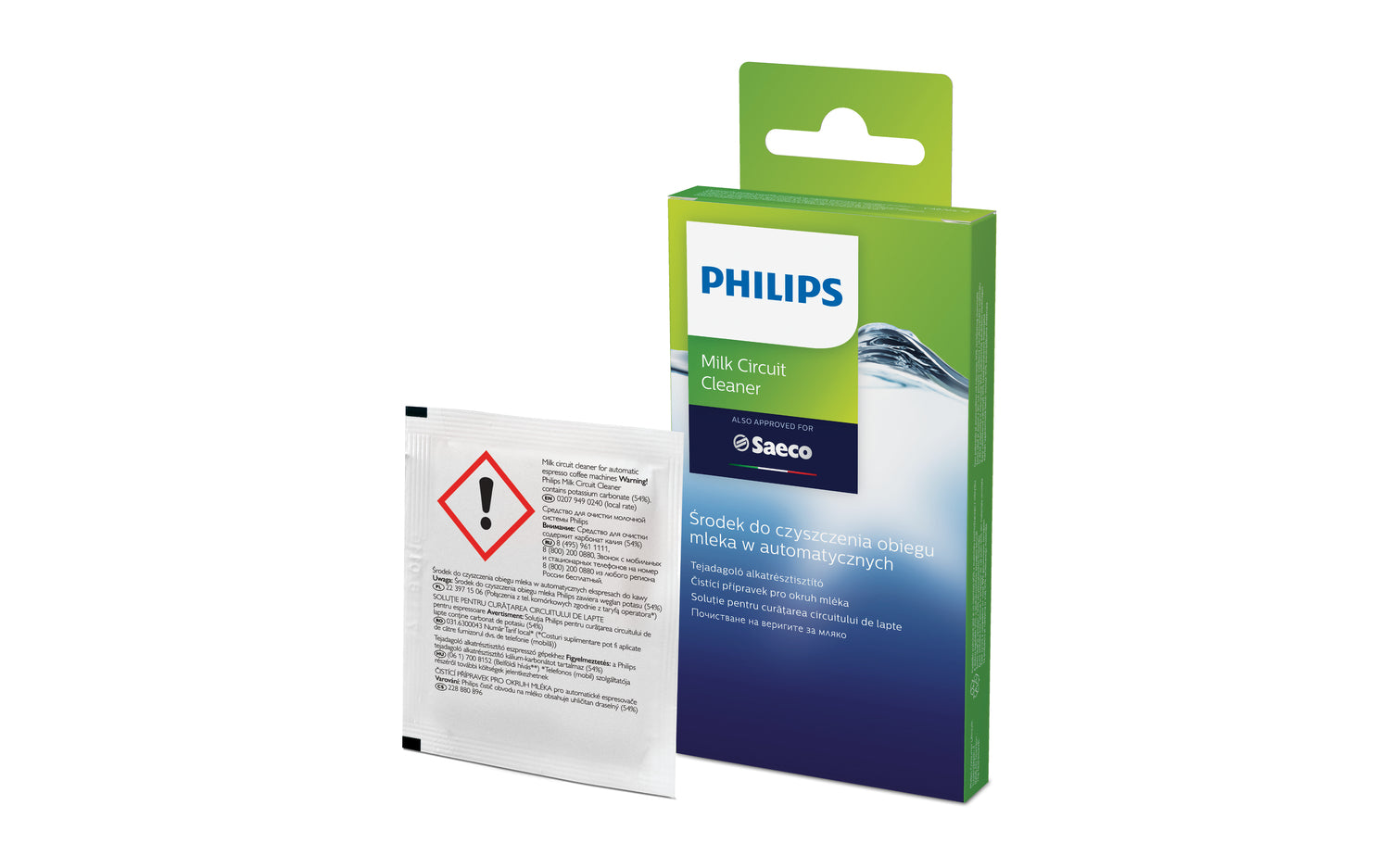 Philips Sachets de nettoyant de circuit de lait CA6705/10
