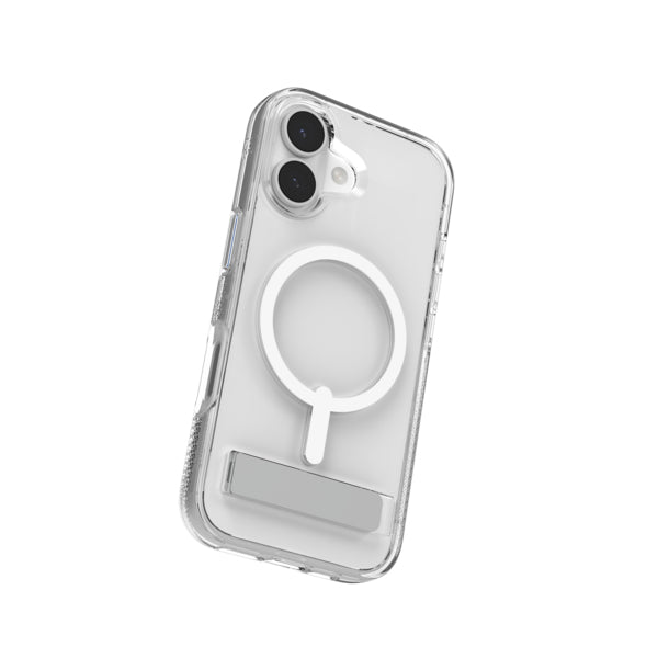 ZAGG Crystal Palace Snap Kickstand coque de protection pour téléphones portables 16 cm (6.3") Housse Transparent