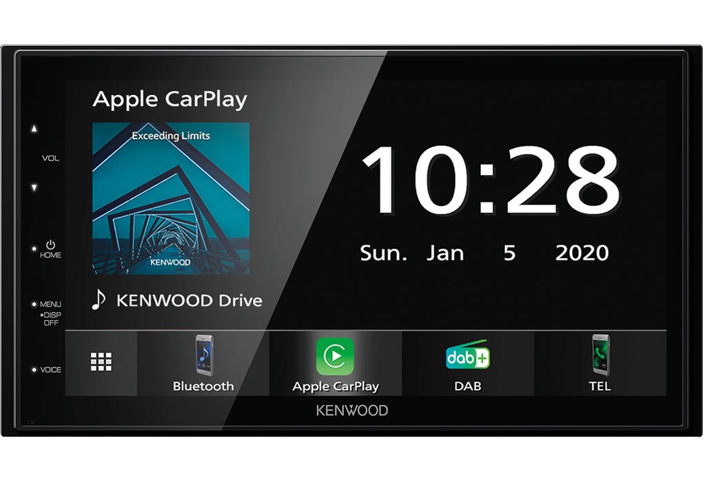 Kenwood Moniceiver DMX5020DABS Noir Bluetooth