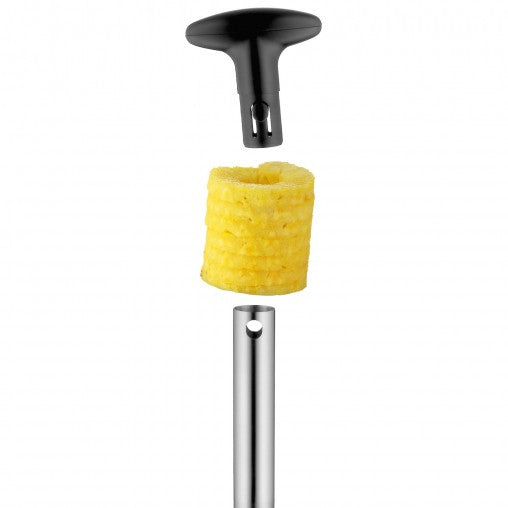 WMF 1873676030 Coupe-Ananas en Acier Inoxydable, Noir