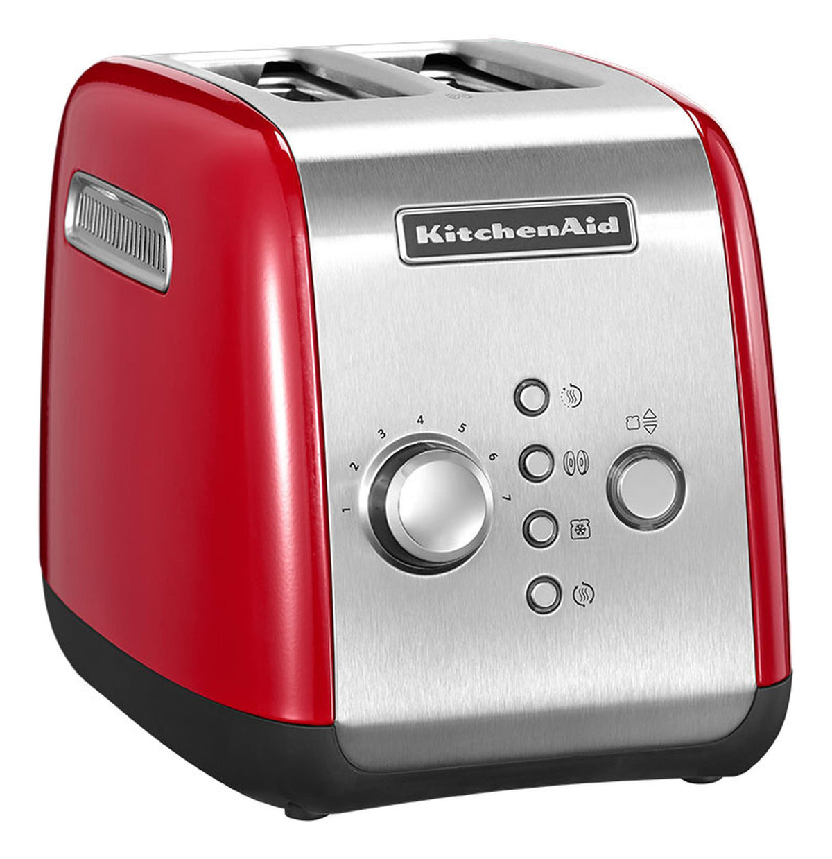 KitchenAid 5KMT221EER Grille-pain 2 Tranches 1100 W, Rouge, Acier Inoxydable