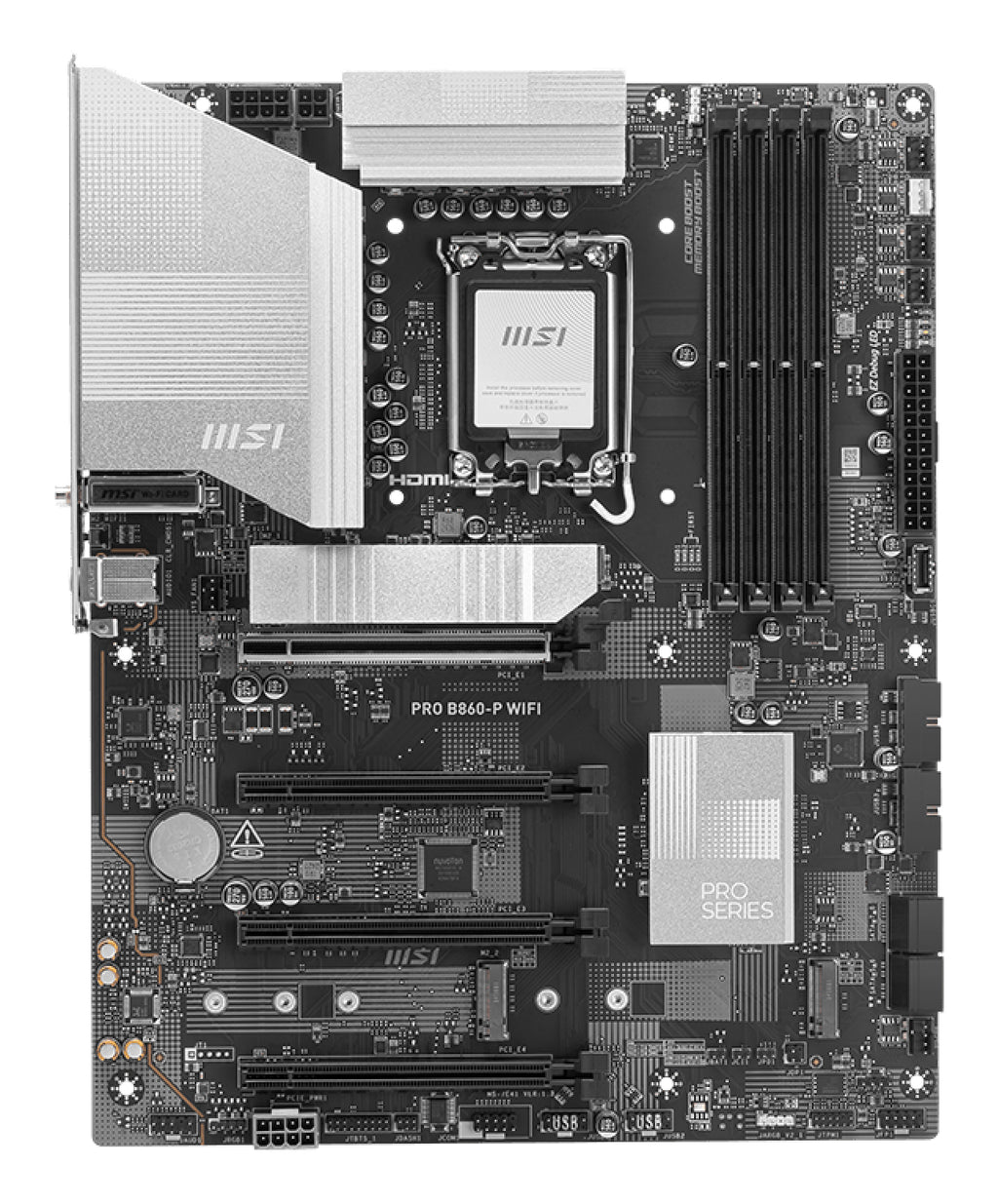 MSI PRO B860-P WIFI Carte Mère Intel B860 LGA 1851 (Socket V1) ATX