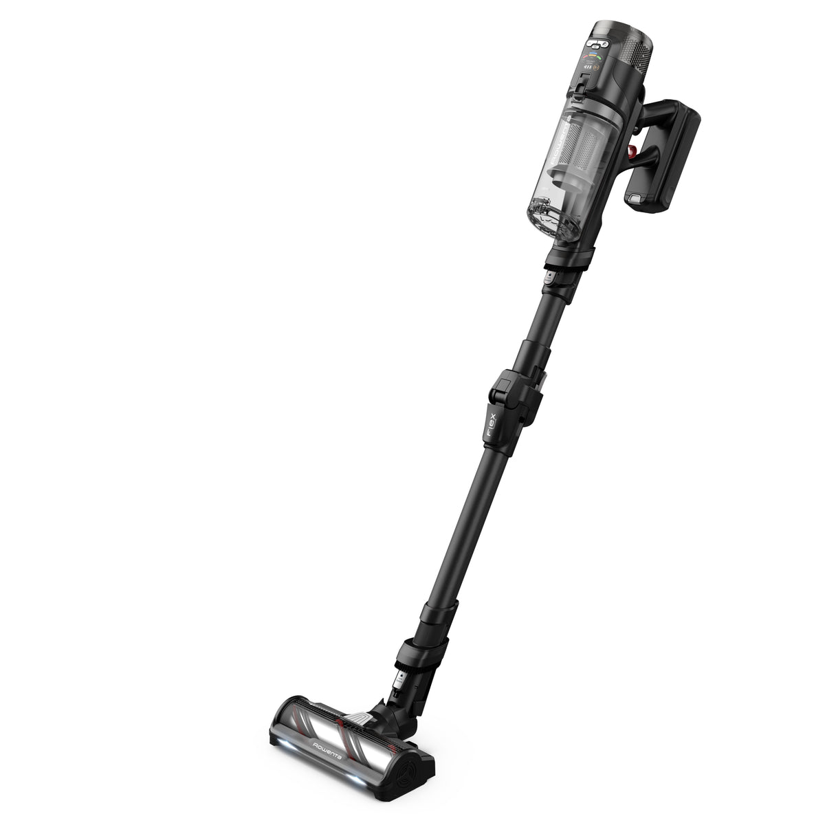 Rowenta X-Force Flex RH9L55E0 aspirateur balai et balai électrique Aspirateur-balai 2 en 1 Batterie Sec Sans sac 0,65 L 
