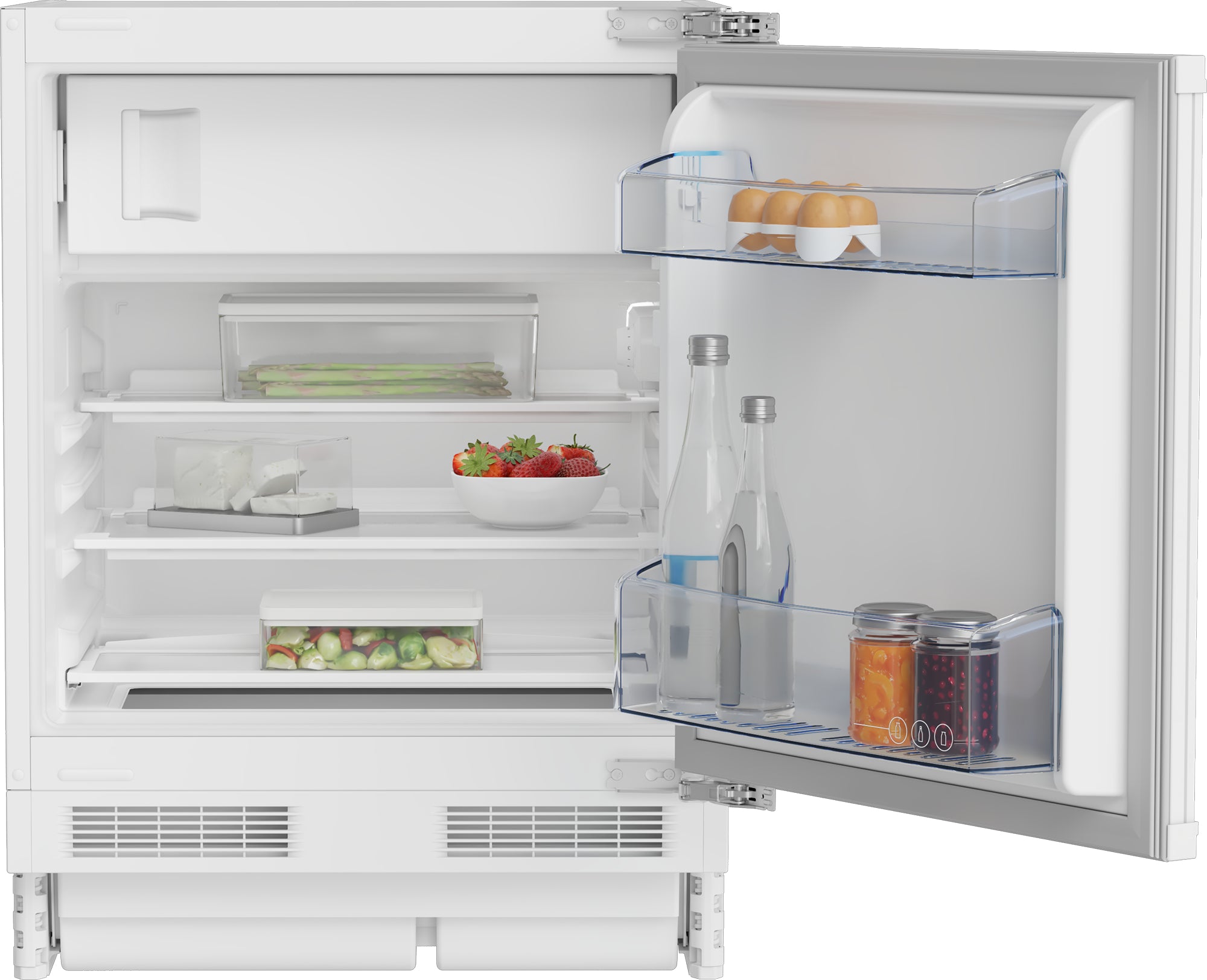 Beko BU1154N frigo combine Intégré 107 L Blanc