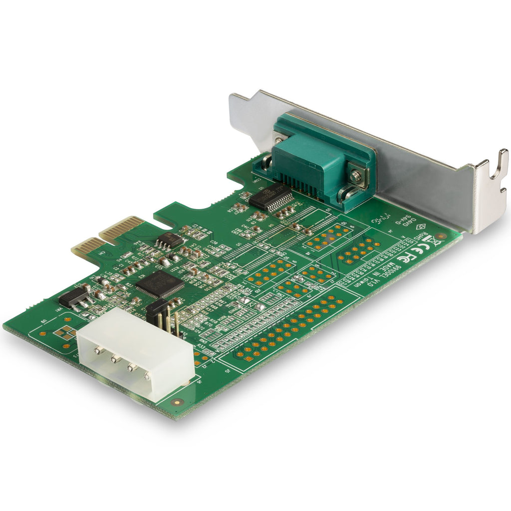 StarTech.com Carte Adaptateur Série RS232 PCI Express 1 Port DB9 16950 UART Profil Bas