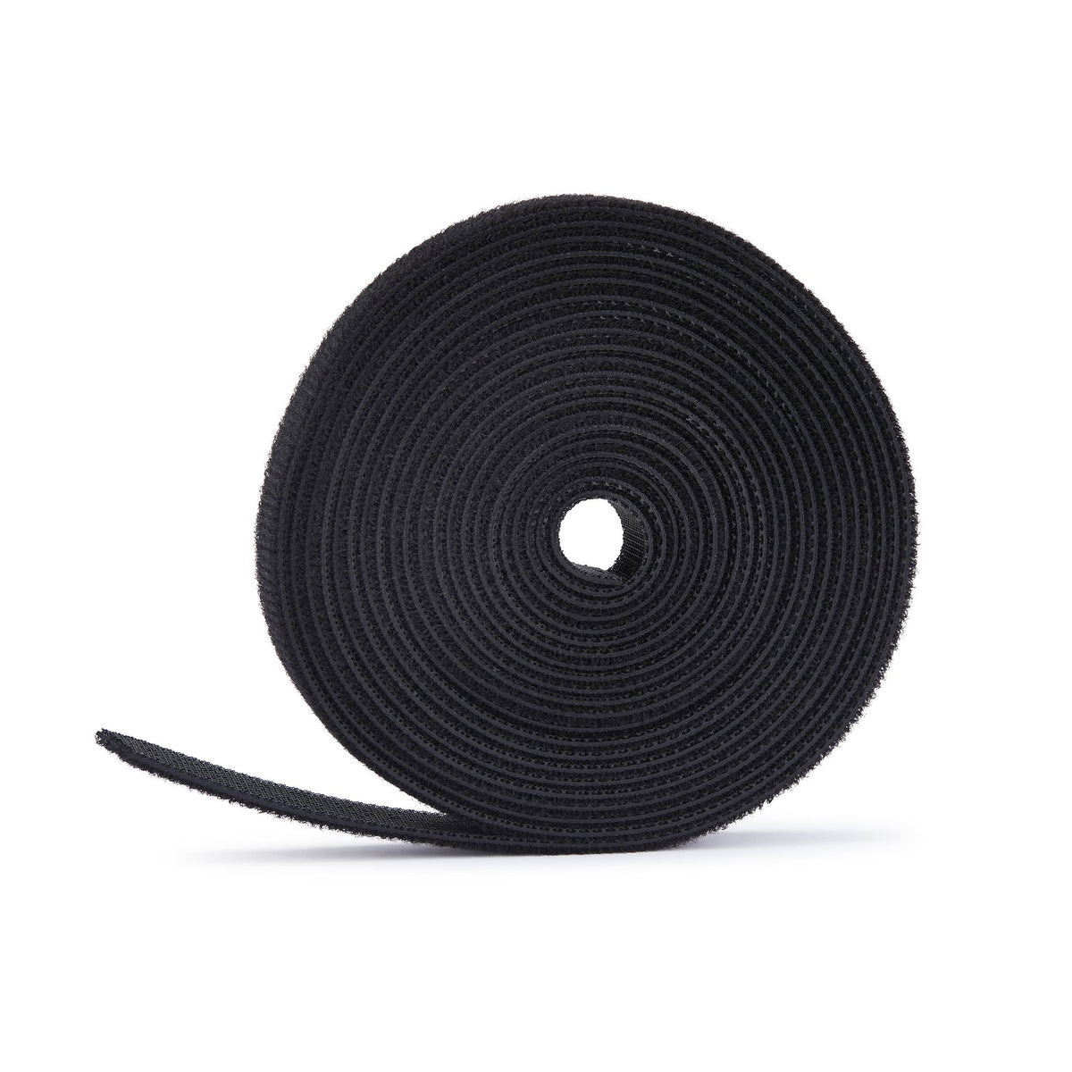 StarTech.com Rouleau de Bande Auto-Agrippante 22,8m x 1,27cm, Noir, Attaches de Câbles Réutilisables