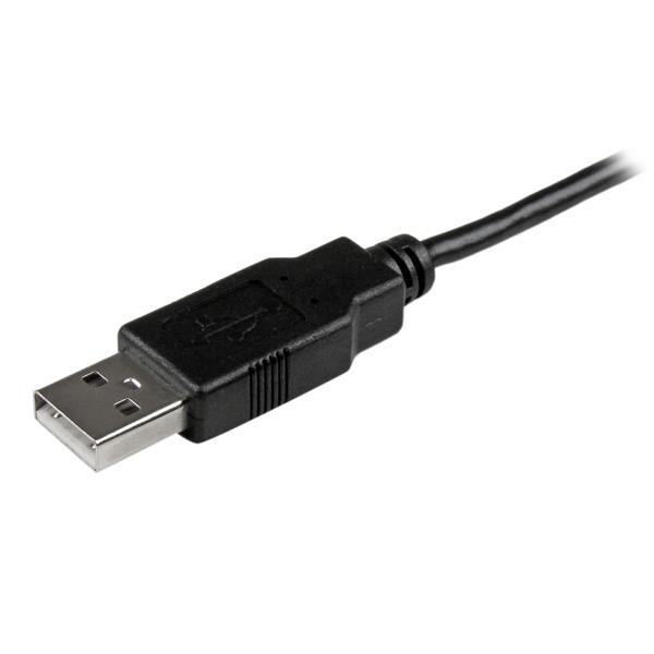 StarTech.com Câble de charge / synchronisation mobile USB A vers Micro B slim de 15 cm pour smartphone et tablette - M/M