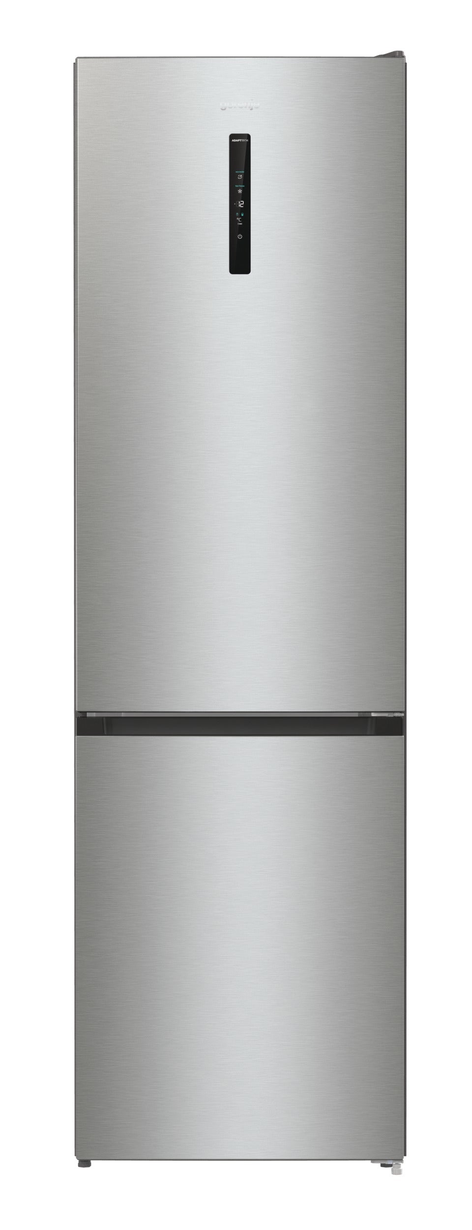 Gorenje NRK6202AXL4 Pose libre 331 L Gris, Métallique, Blanc