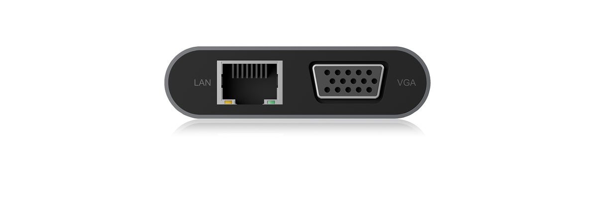ICY BOX IB-DK4040-CPD Avec fil USB 3.2 Gen 1 (3.1 Gen 1) Type-C Anthracite, Noir - vue 5
