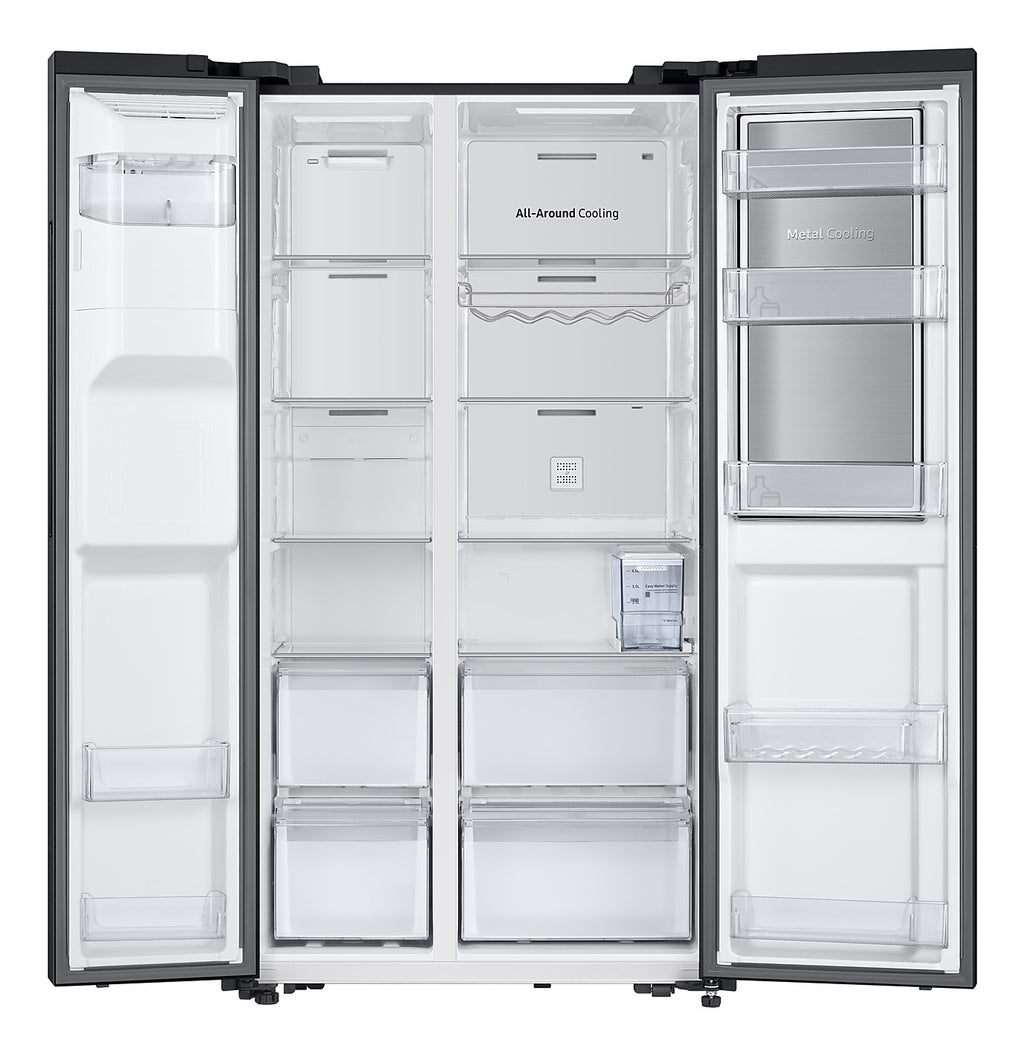 Samsung RH64DG53R3B1 Réfrigérateur Américain Pose Libre 628 L, Noir, Acier Inoxydable