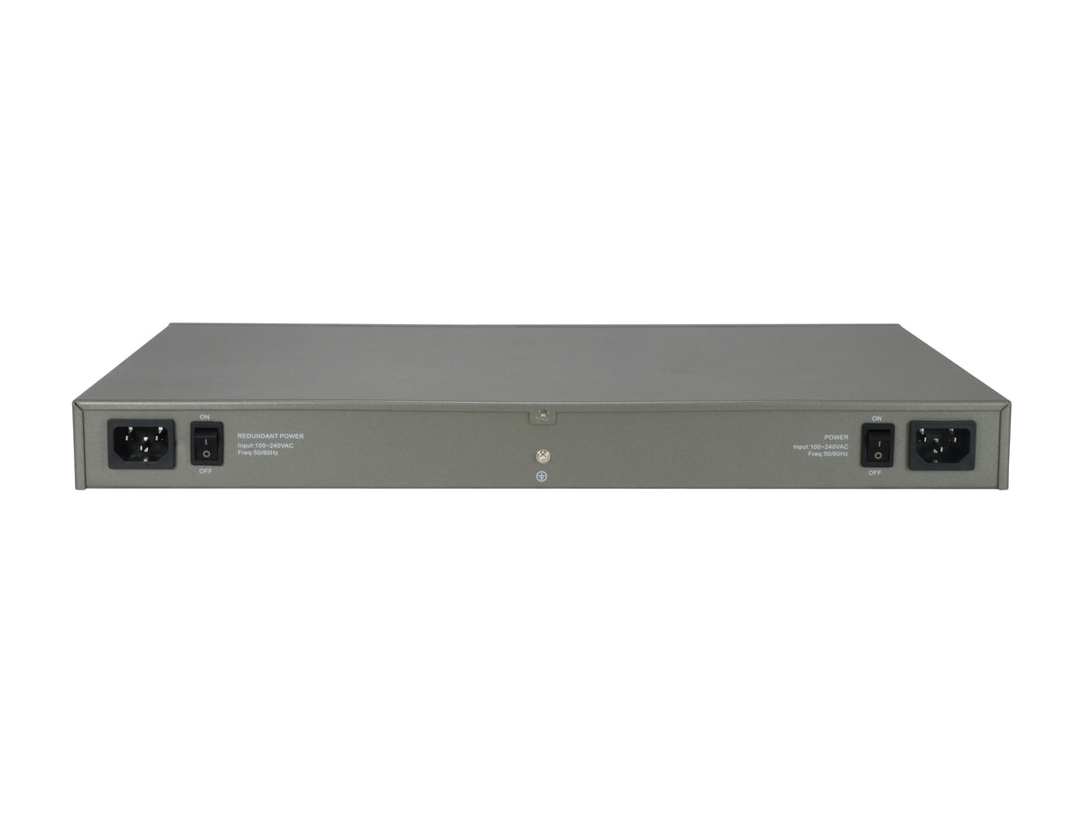 LevelOne GTL-2091 Switch Gigabit Ethernet L3 Géré, 8 Ports RJ-45, Gris