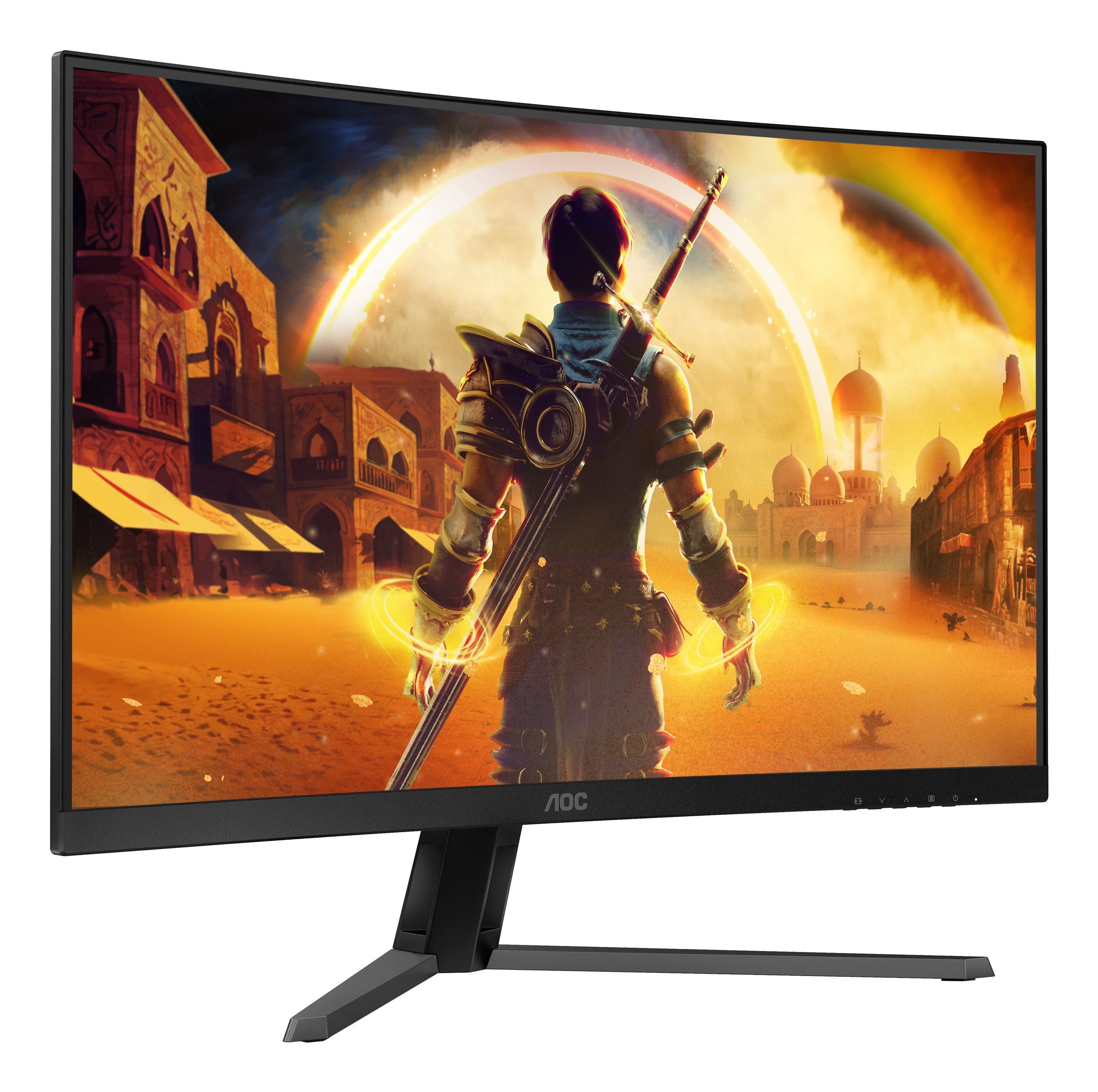 AOC G4 C32G42ZE écran plat de PC 80 cm (31.5") 1920 x 1080 pixels Full HD LED Noir, Rouge