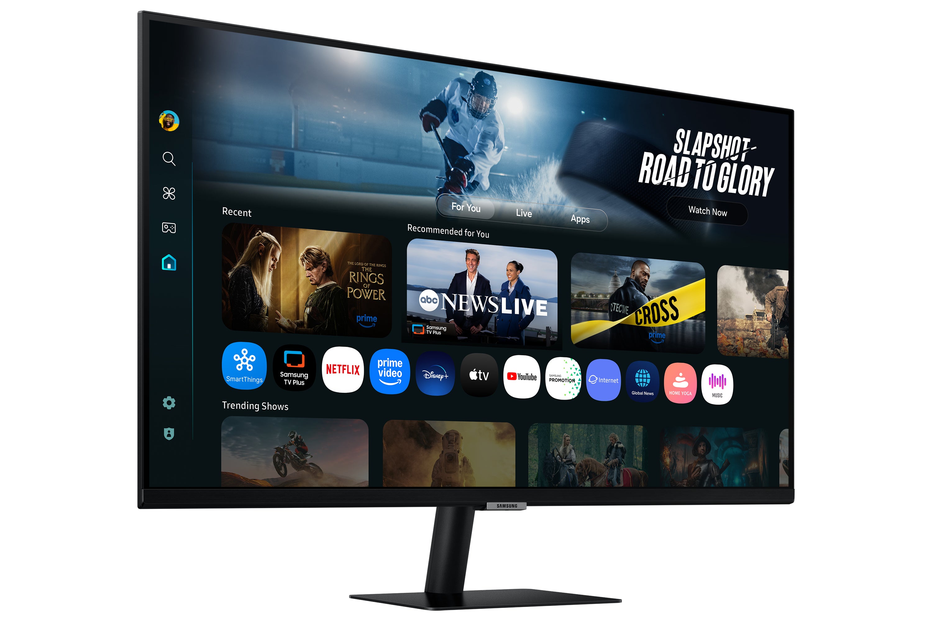 Samsung M7 M70F écran plat de PC 81,3 cm (32") 3840 x 2160 pixels 4K Ultra HD LED Noir