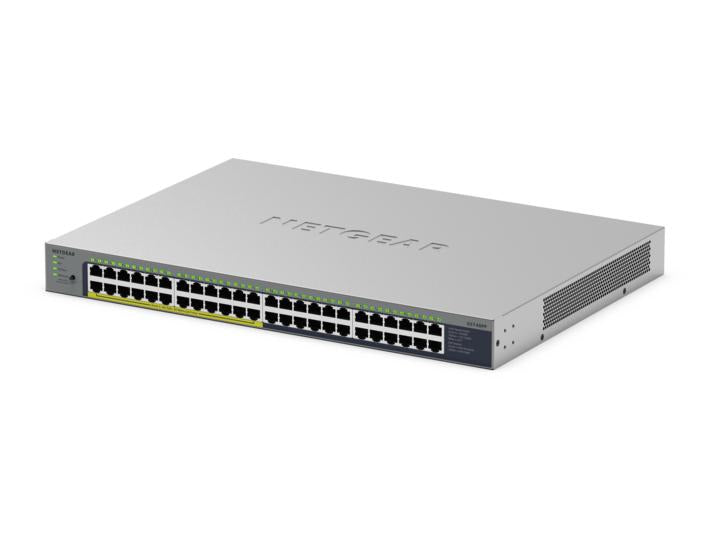 NETGEAR GS748PP Switch Gigabit Ethernet Non-géré 48 Ports PoE, Gris