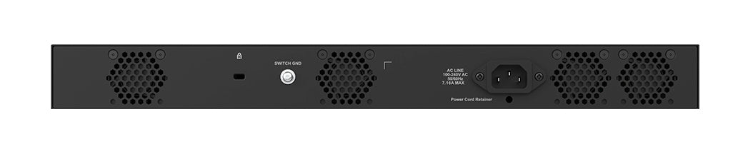 D-Link DMS-1250-28P/E commutateur réseau Géré L2 2.5G Ethernet (100/1000/2500) Connexion Ethernet, supportant l'alimenta