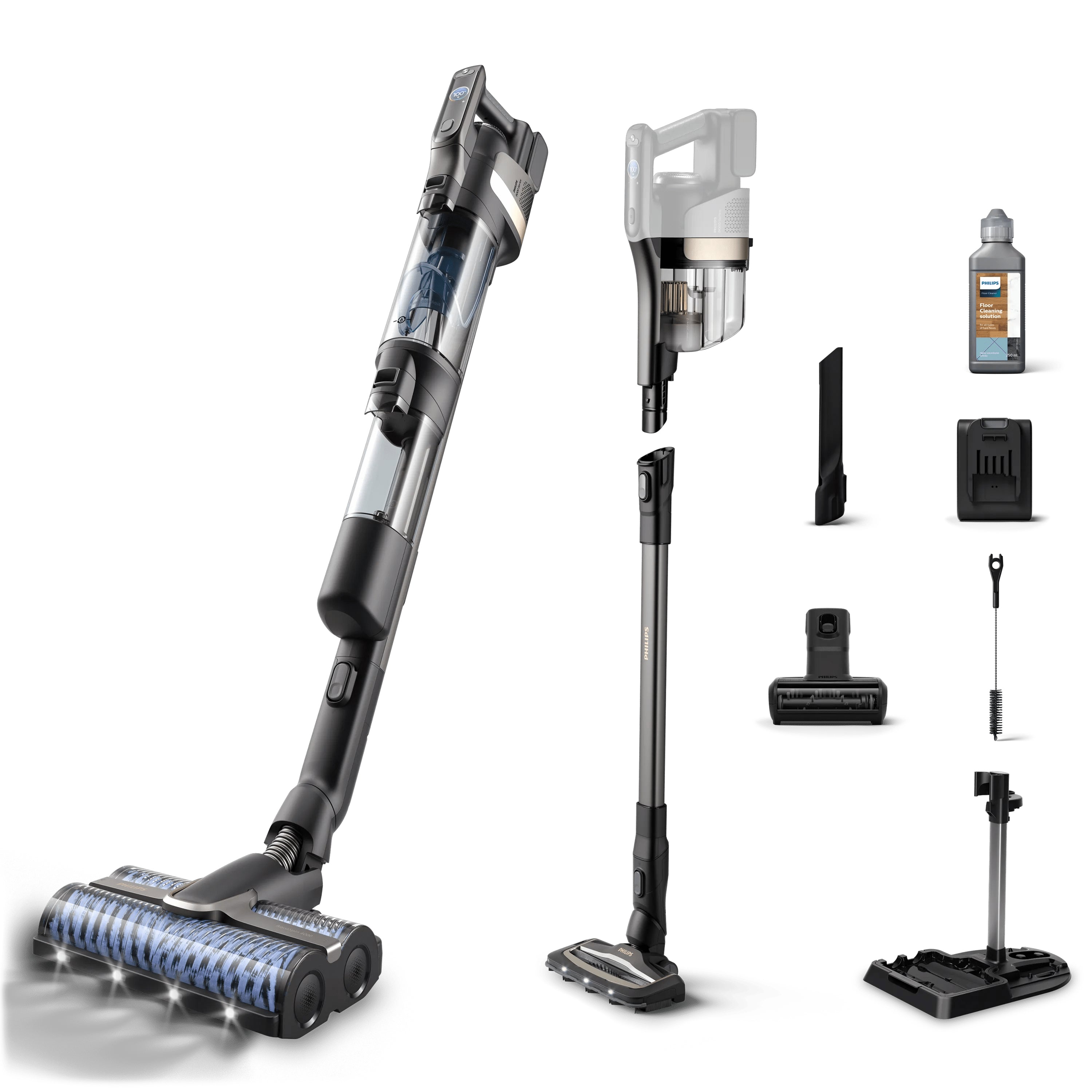 Philips 9000 Series AquaTrio sans fil Vacuum & Wash série 9000