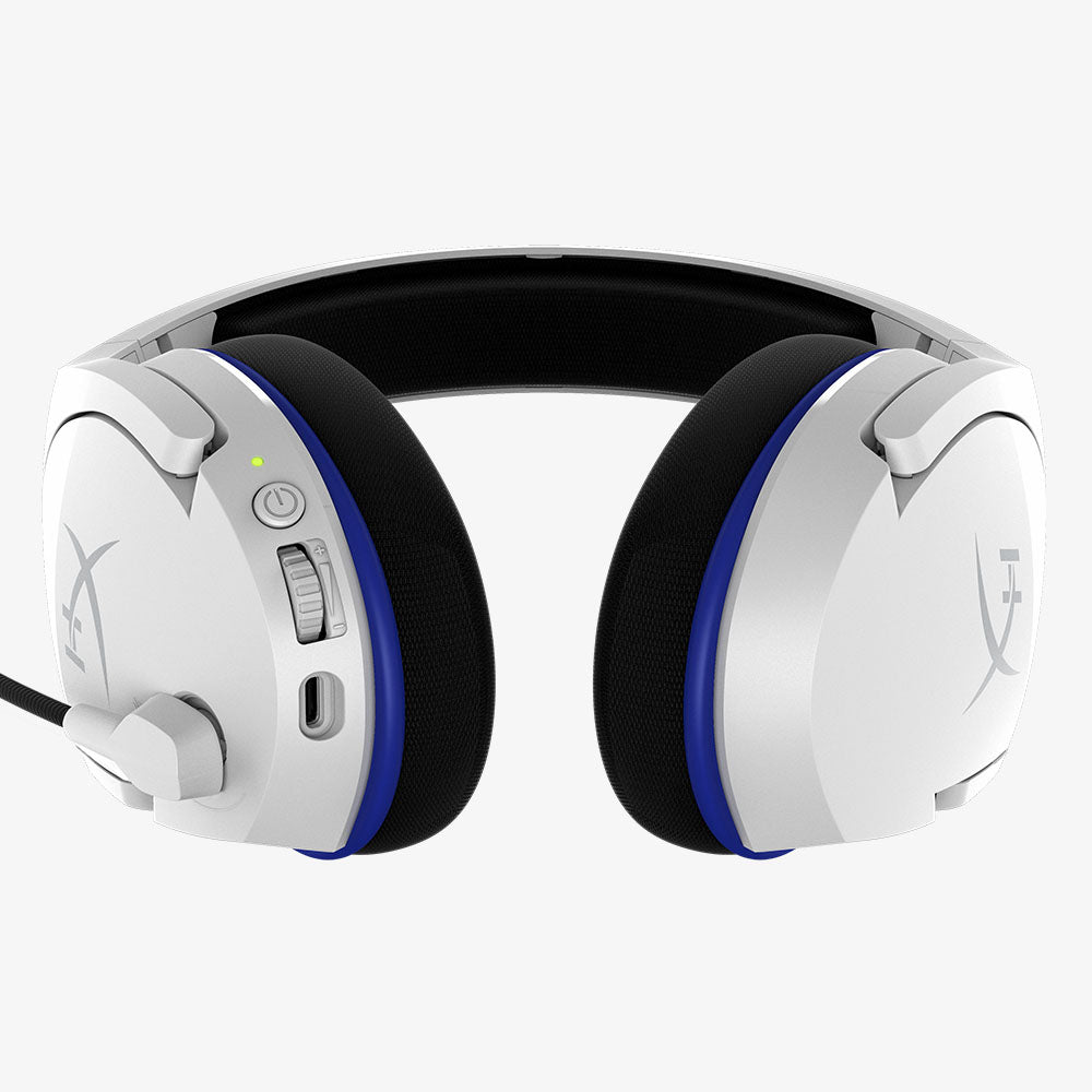 Core HyperX Cloud Plus - Casque pour jeux sans fil (bleu blanc) - PS5 -PS4 - vue 5