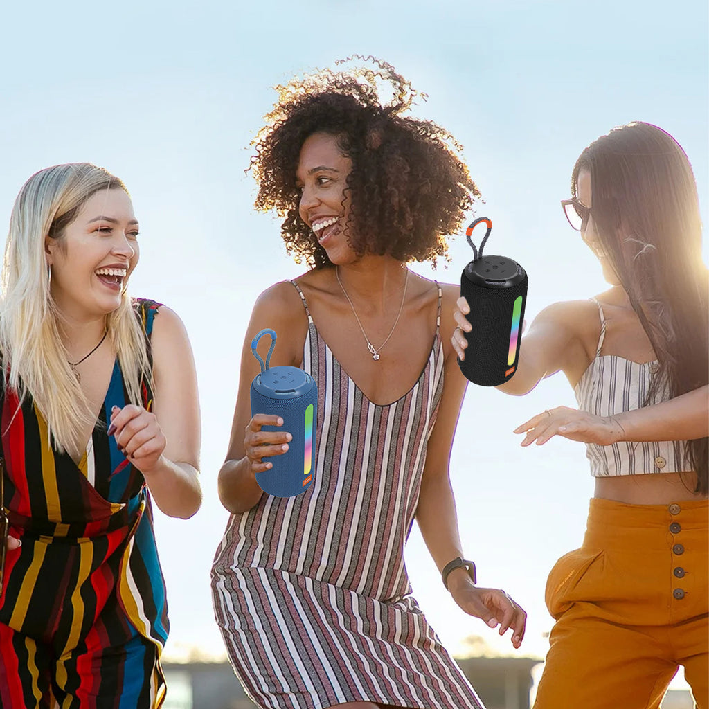 Enceinte Bluetooth portable sans fil avec radio FM, chaîne stéréo et lecteur MP3, 26 W, Zenwire BS-09