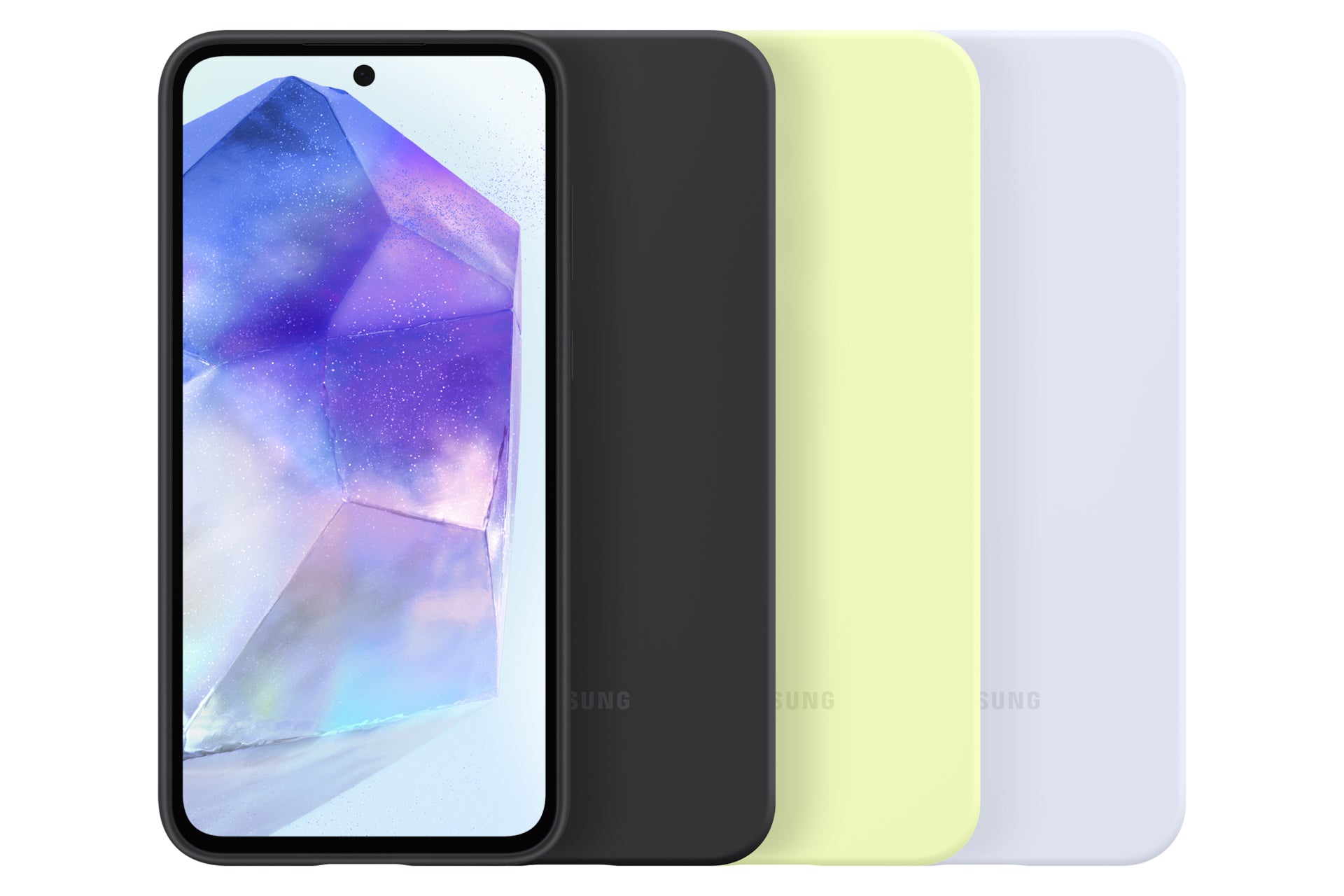 Samsung Samsung Coque en silicone pour Galaxy A55 5G