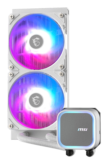 MSI MAG Coreliquid A13 240 WHITE Carte-mère, Processeur Refroidisseur de liquide tout-en-un 12 cm Blanc 1 pièce(s)