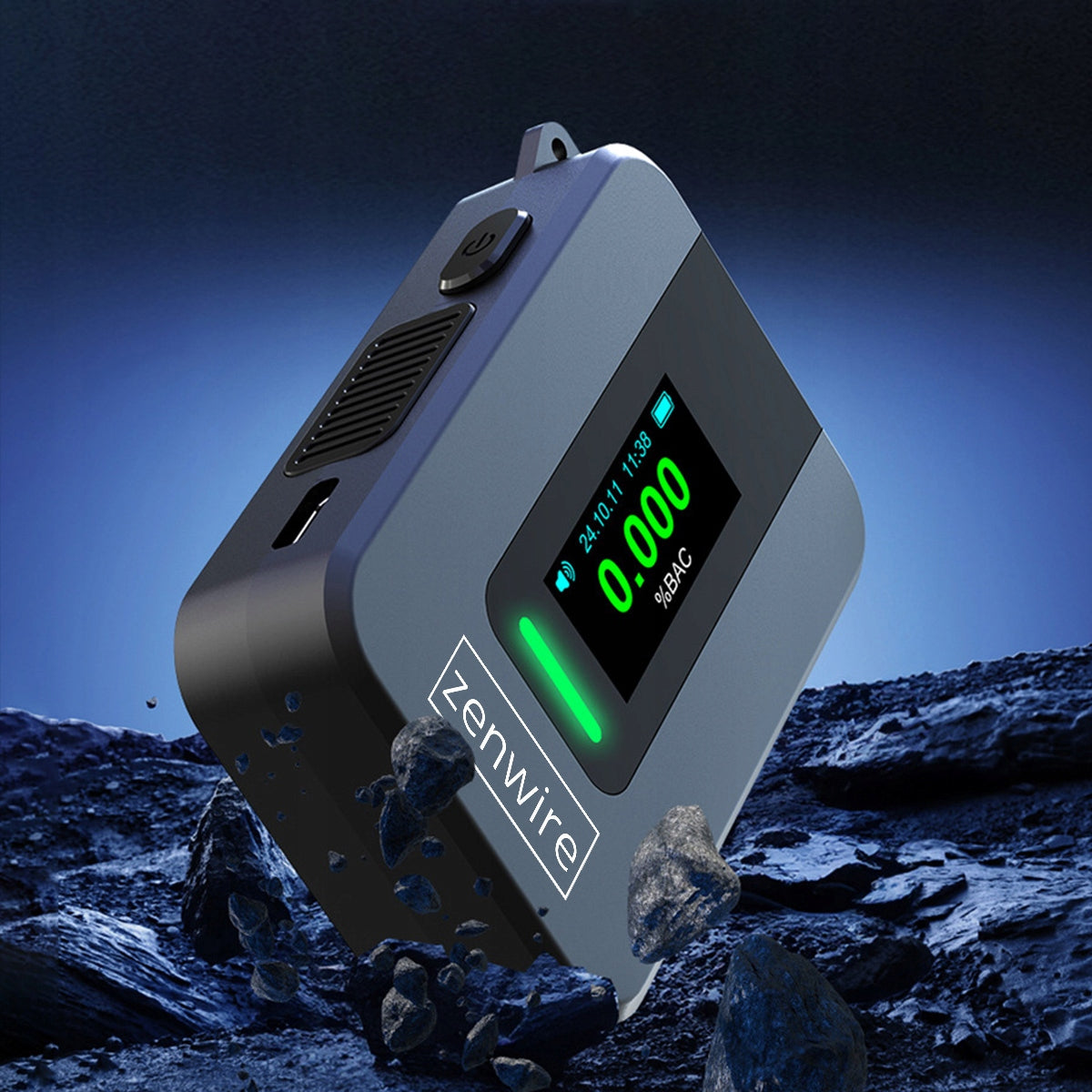 Alcootest électrochimique de police AI sans embout, modèle professionnel, 6 embouts  Zenwire D1000