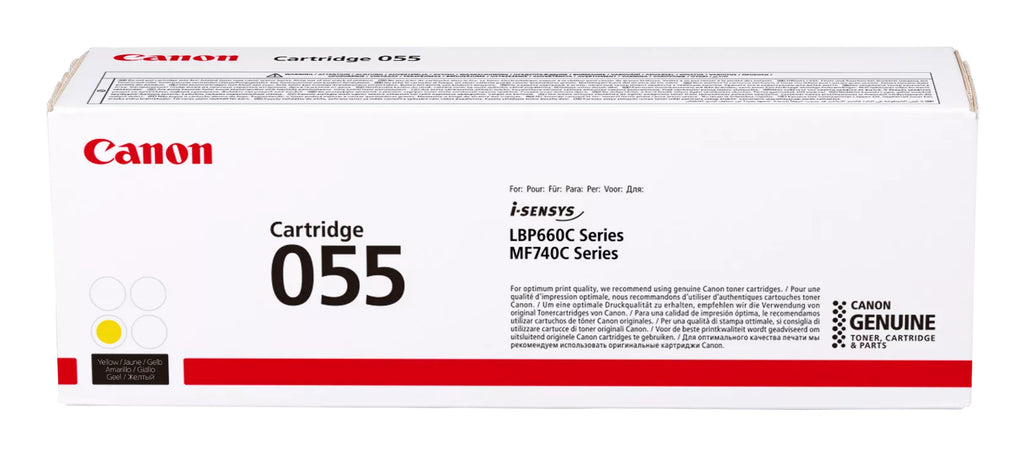 Canon 055 Cartouche de toner 1 pièce(s) Original Jaune