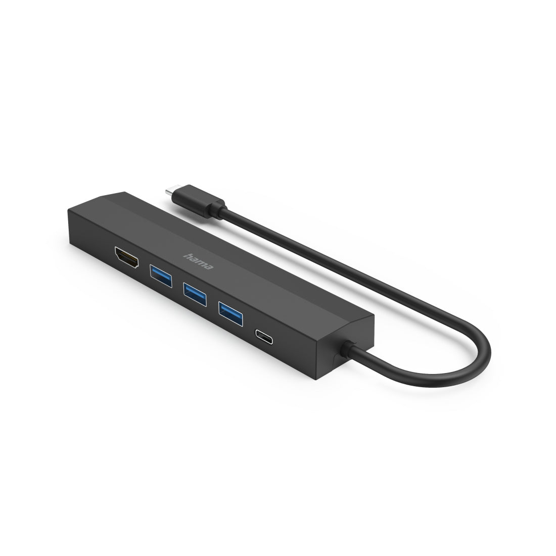 Hama Hub USB 3.2 Gen 1 Type-C 5000 Mbit/s Noir