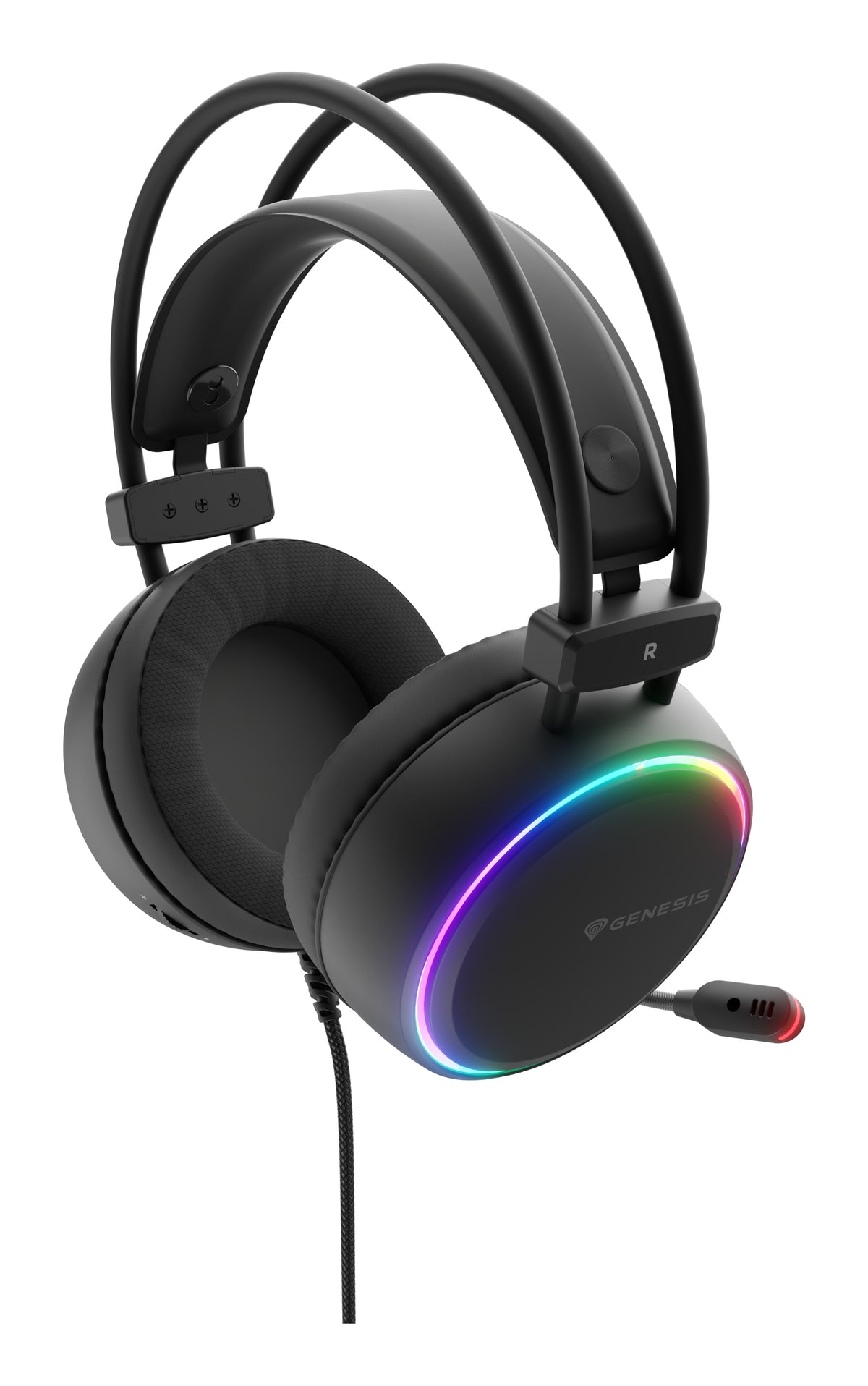 Casque Gaming NSG-2307 Filaire USB Type-A, Noir
