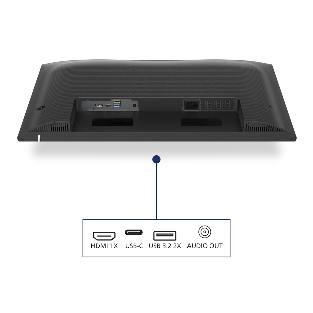 Philips 1000 series 24E1N1300AE/00 écran plat de PC 60,5 cm (23.8") 1920 x 1080 pixels Full HD LCD Noir