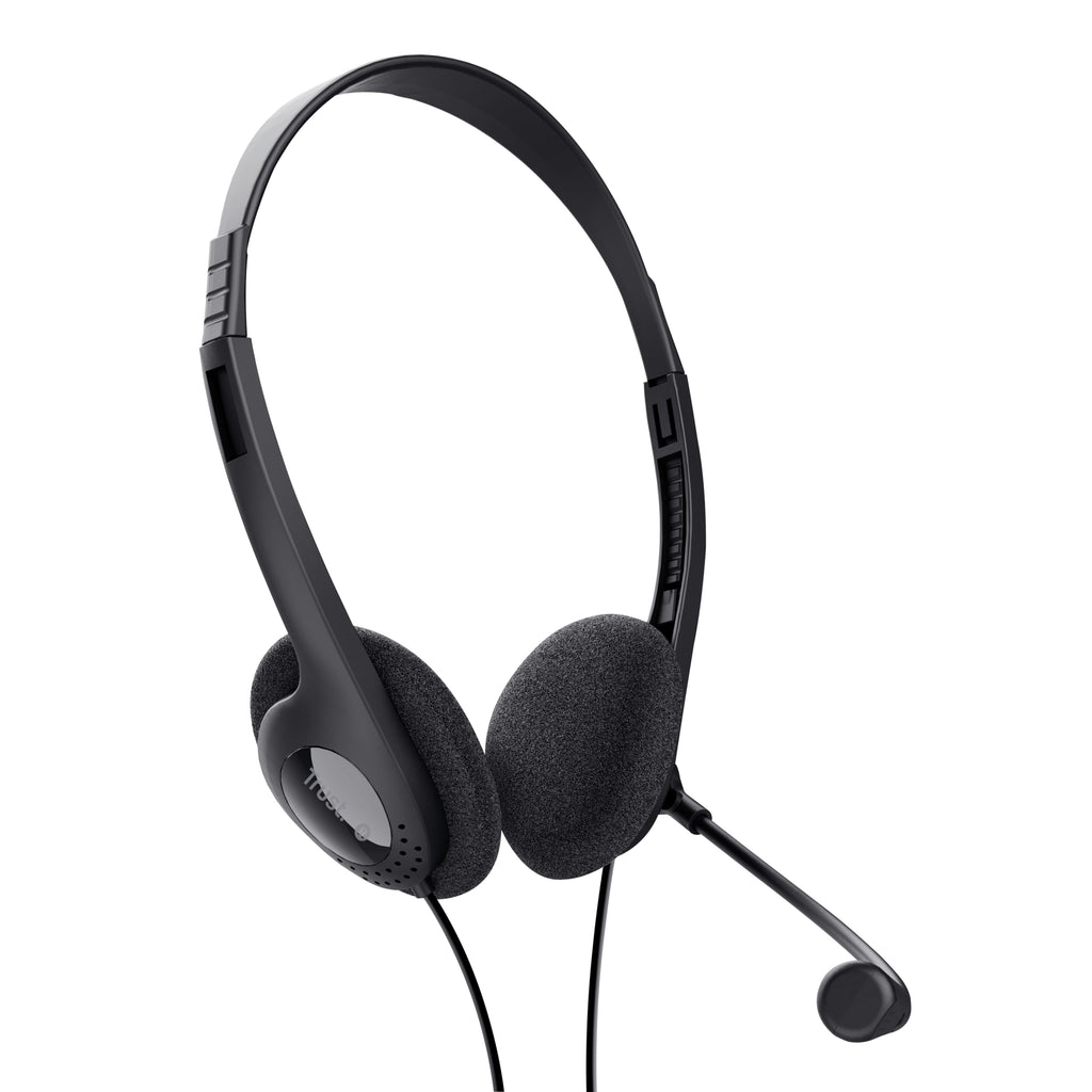 Trust 21665 casque Avec fil Ecouteurs Appels/Musique Noir