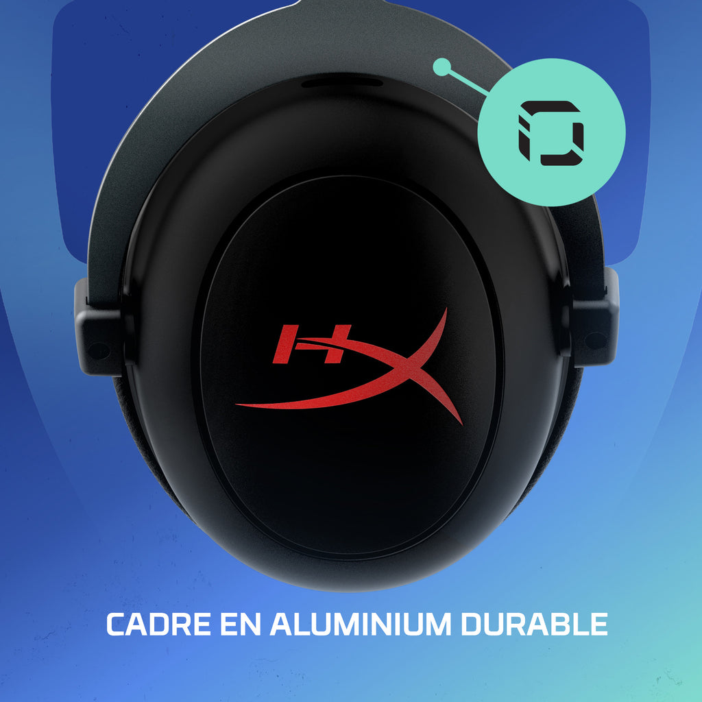 Casque de jeu sans fil HyperX Cloud II Core