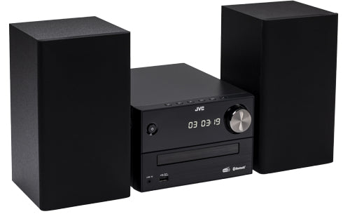 JVC UX-C25DAB Système Micro Audio Domestique, 14 W, Noir