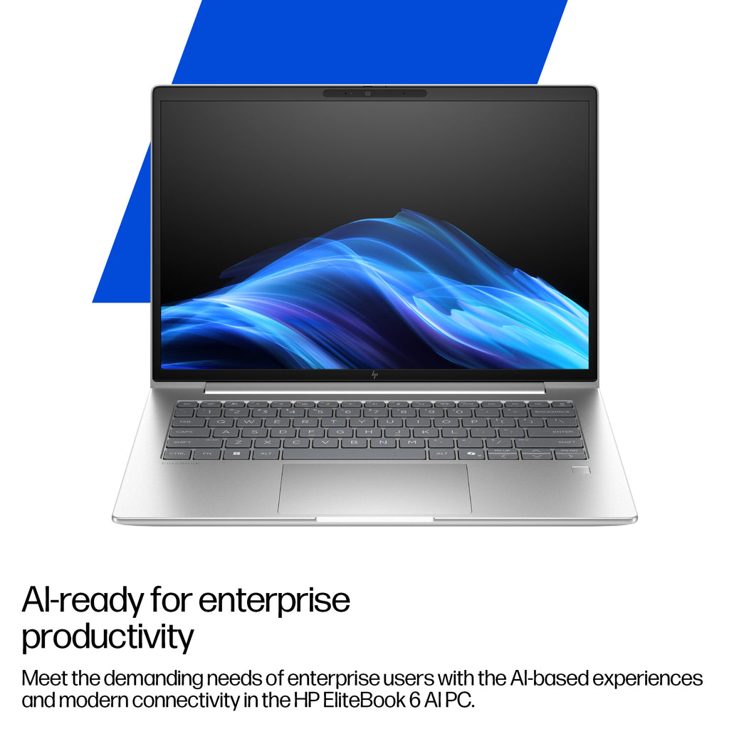 HP EliteBook 6 G1i Notebook AI 14 pouces WUXGA 225U 16GB 512GB Intel Graphics Windows 11 Pro