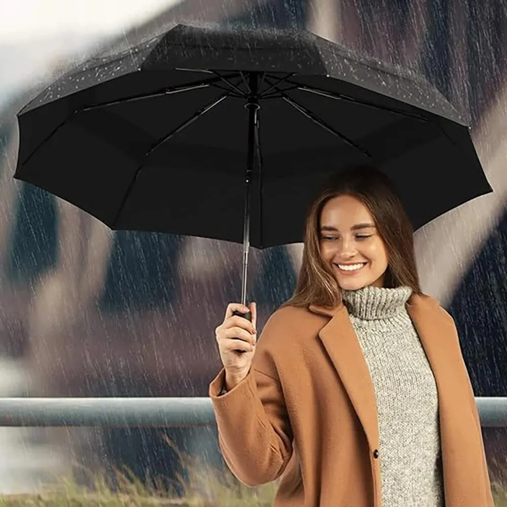 PARASOL AUTOMATYCZNY AUTOMAT DUŻA PARASOLKA SKŁADANA XXL MOCNA + POKROWIEC