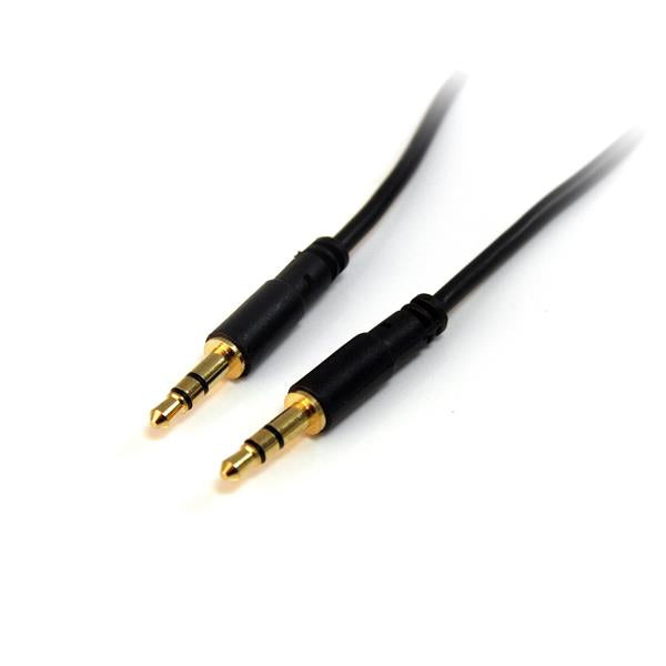 StarTech.com Câble Audio Stéréo Slim 3,5 mm (M/M), 4,6 m, Connecteurs Plaqués Or