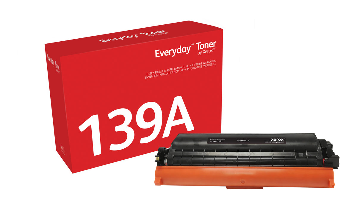 Toner Everyday™ Noir de Xerox compatible avec HP 139A (W1390A), Capacité standard