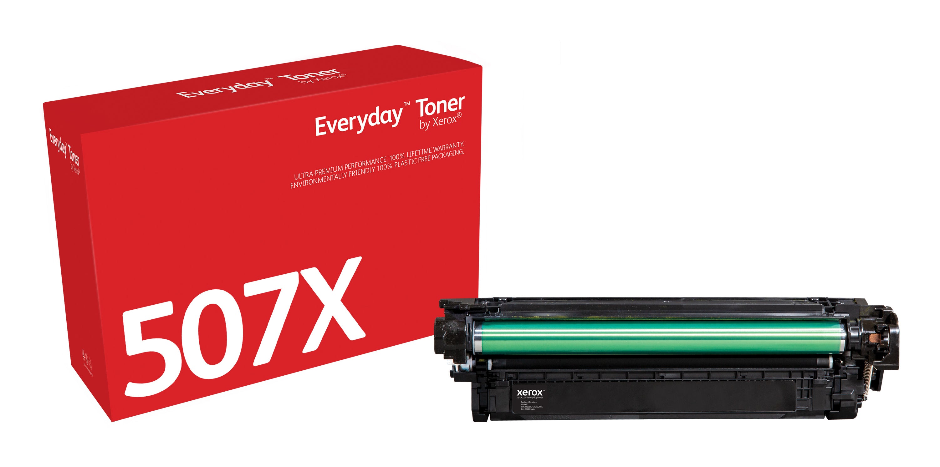 Toner Everyday™ Noir de Xerox compatible avec HP 507X (CE400X), Grande capacité