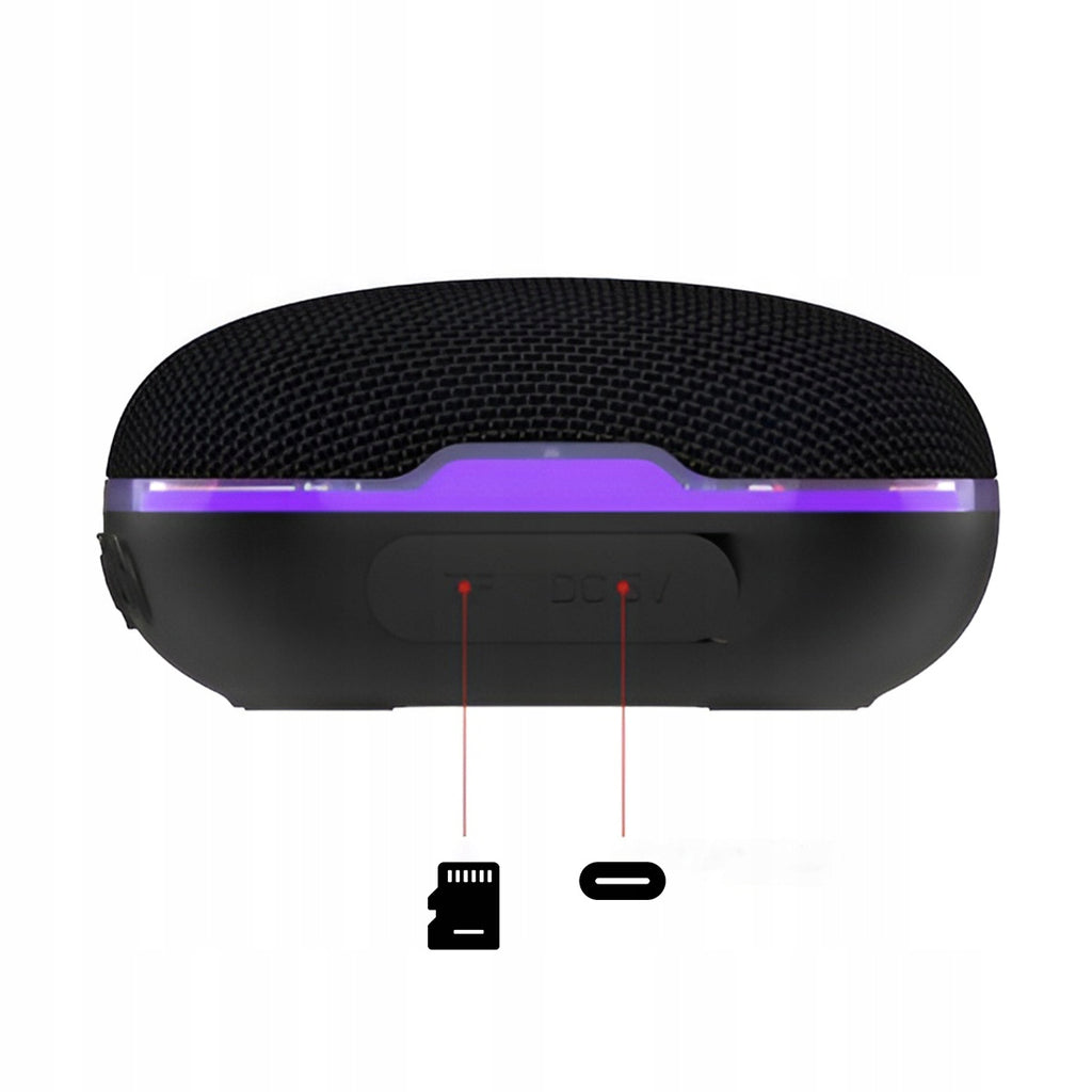 Petite enceinte Bluetooth portable sans fil avec radio FM et lecteur MP3, 13 W, Zenwire BS-07