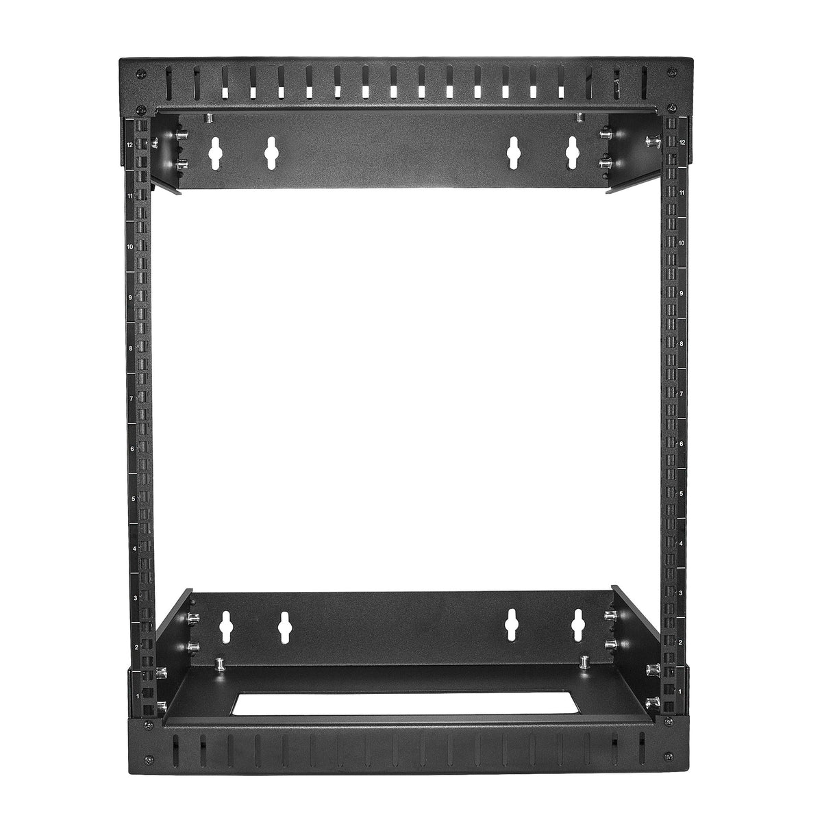 StarTech.com Rack Réseau Mural 12U 19" à Cadre Ouvert, Profondeur Ajustable