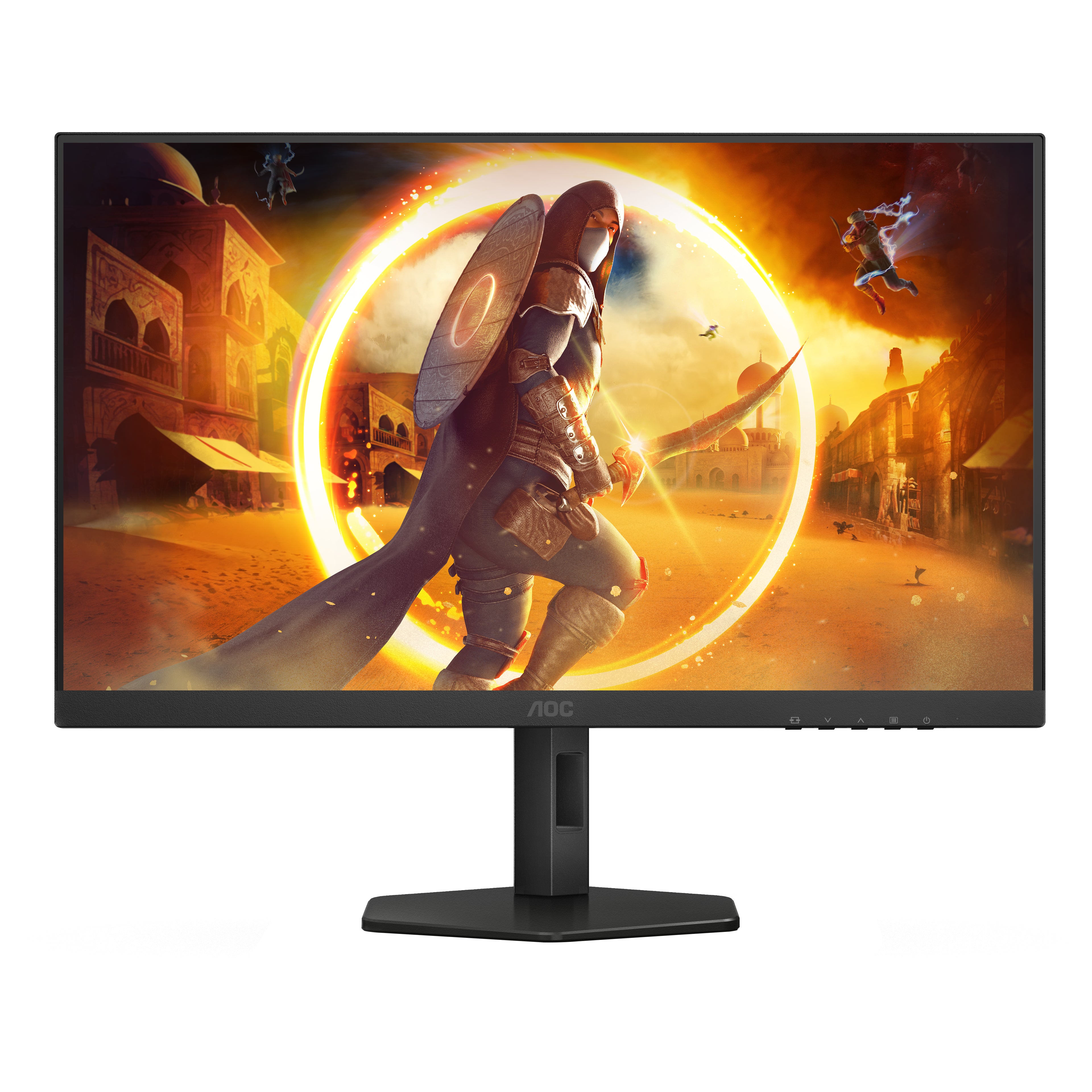 AOC G4 Q27G4XF écran plat de PC 68,6 cm (27") 2560 x 1440 pixels Quad HD LED Noir, Gris