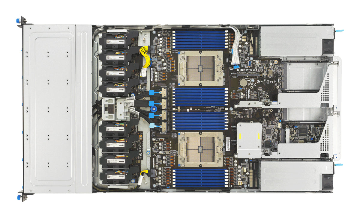ASUS RS700A-E13-RS12U Serveur Rack 1U LGA 6096P Noir et Argent