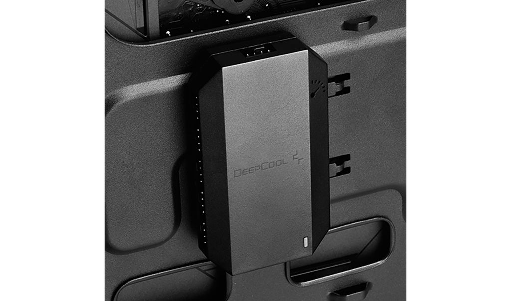 Deepcool Industries Deepcool FH-10 Systemblæserhastighed-controllerpanel 1-pack Sort