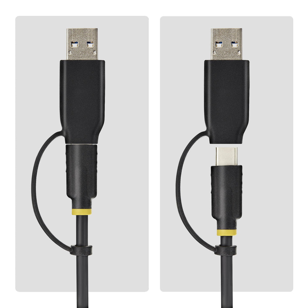 StarTech.com Adaptateur Dock USB-C/USB-A vers M.2 NVMe, 10 Gbps, Lecteur SSD Externe Sans Outil, B+M/M-Key